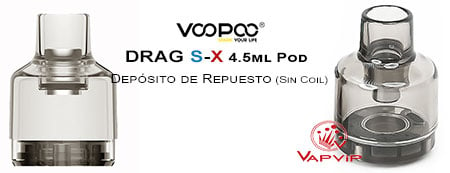 Depósito Pod DRAG S y DRAG X comprar en España